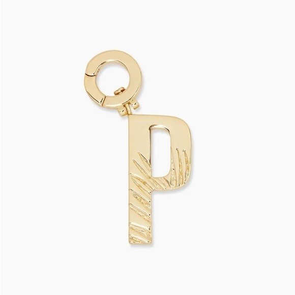 Gorjana Jewelry - Gorjana New Parker Initial P‎ Charm 18k Gold Plated Brass